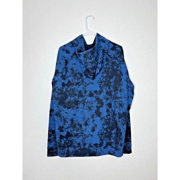 NWT Lululemon City Sweat Camo Pullover Hoodie Size L Blue Multi NEW MSRP $118 - Picture 2 of 14